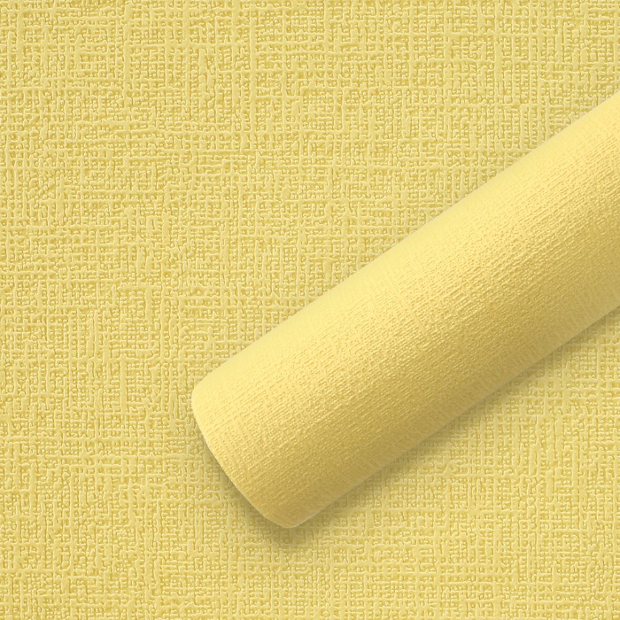 쿠셔니 만능벽지 격자무늬 폭 50cm x 10m 레몬